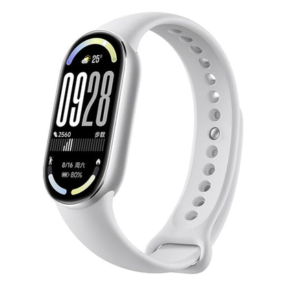 Bracelet connecté Xiaomi Smart Band 10 d'origine, écran AMOLED de 1,72 pouce, étanche jusqu'à 5 ATM, compatible avec la mesure de l'oxygène sanguin et de la fréquence cardiaque., Smart Band 10 Black, Smart Band 10 Silver, Smart Band 10 Pink Gold