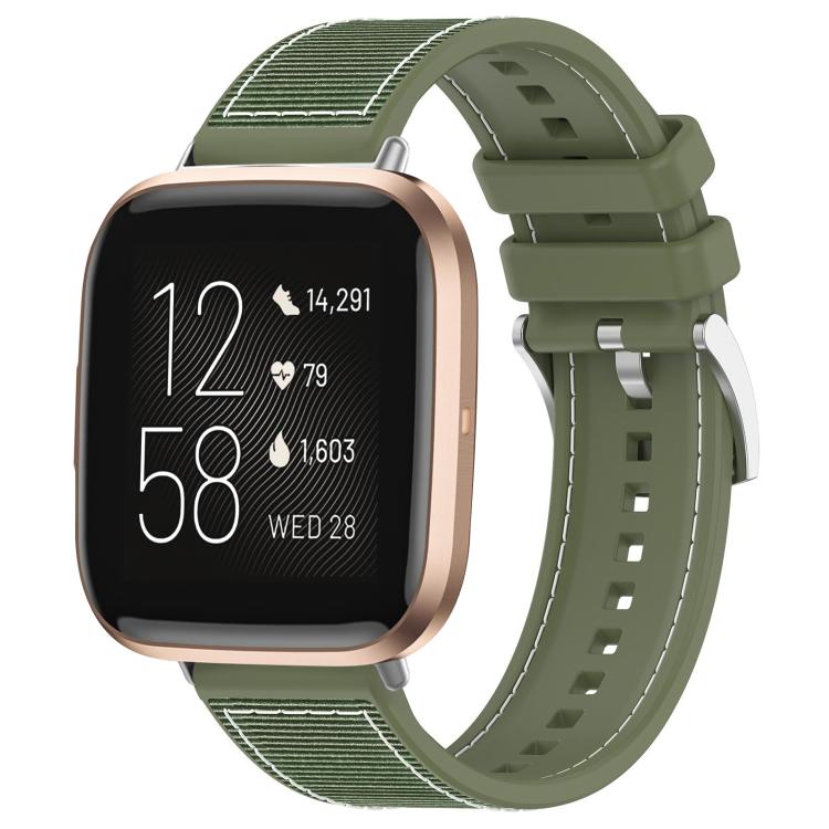 Bracelet de montre hybride en nylon tressé et silicone xDfind, For Fitbit Versa 4/Versa3/Sense2/Sense 20mm, For Fitbit Versa 2/Versa/Versa Lite 22mm
