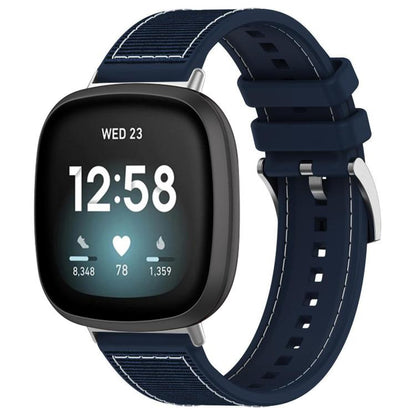 Bracelet de montre hybride en nylon tressé et silicone xDfind, For Fitbit Versa 4/Versa3/Sense2/Sense 20mm, For Fitbit Versa 2/Versa/Versa Lite 22mm