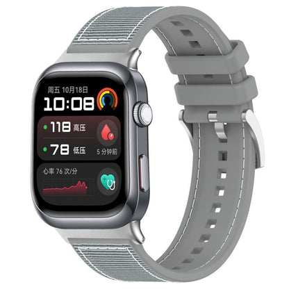 Bracelet de montre hybride en nylon tressé et silicone xDfind, For Huawei Watch Fit4 / Fit3 / Fit4 Pro 20mm, For Huawei Watch D2 22mm