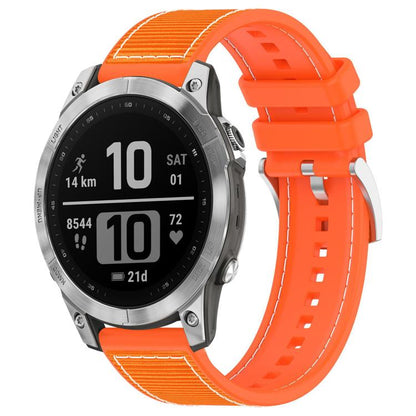 Bracelet de montre hybride en nylon tressé et silicone xDfind, For Garmin Fenix 8/7X/6X/5X 26mm, For Garmin Fenix 8/7/6/5 22mm, For Garmin Forerunner 220/235/735/735XT 20mm, For Garmin Forerunner 35/30/35J 20mm