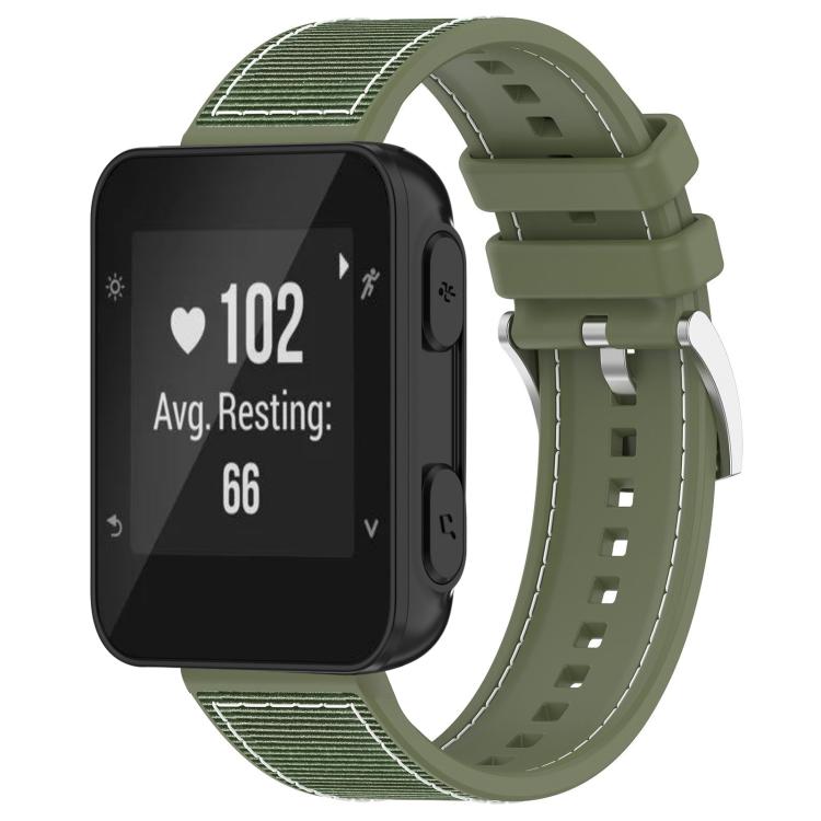 Bracelet de montre hybride en nylon tressé et silicone xDfind, For Garmin Fenix 8/7X/6X/5X 26mm, For Garmin Fenix 8/7/6/5 22mm, For Garmin Forerunner 220/235/735/735XT 20mm, For Garmin Forerunner 35/30/35J 20mm