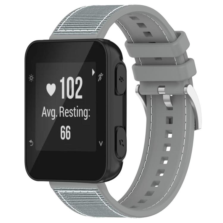 Bracelet de montre hybride en nylon tressé et silicone xDfind, For Garmin Fenix 8/7X/6X/5X 26mm, For Garmin Fenix 8/7/6/5 22mm, For Garmin Forerunner 220/235/735/735XT 20mm, For Garmin Forerunner 35/30/35J 20mm