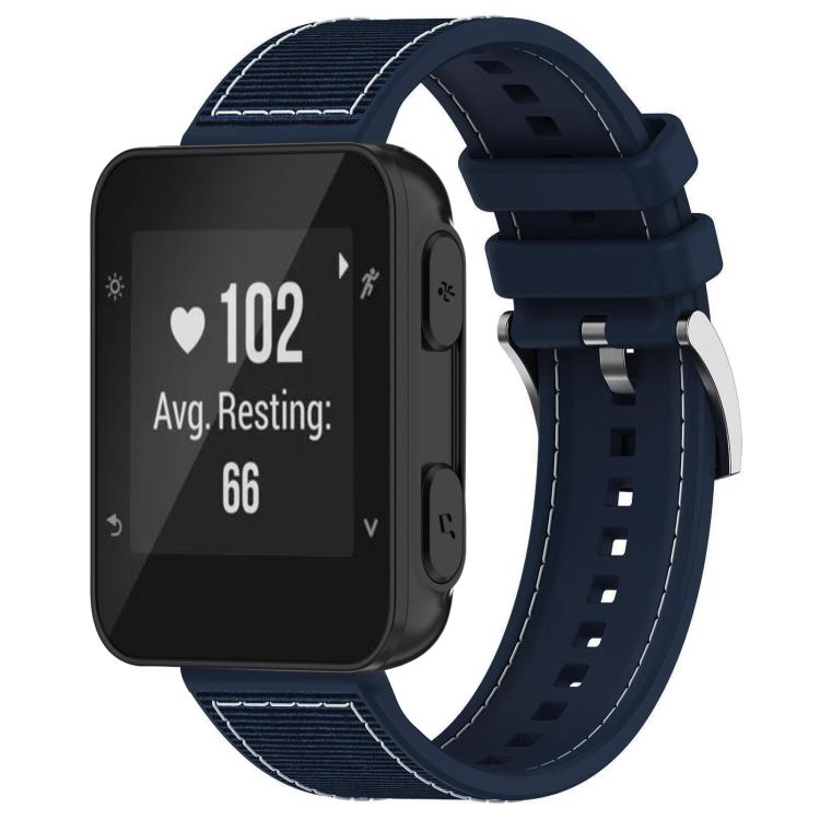 Bracelet de montre hybride en nylon tressé et silicone xDfind, For Garmin Fenix 8/7X/6X/5X 26mm, For Garmin Fenix 8/7/6/5 22mm, For Garmin Forerunner 220/235/735/735XT 20mm, For Garmin Forerunner 35/30/35J 20mm