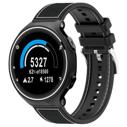 Bracelet de montre hybride en nylon tressé et silicone xDfind, For Garmin Fenix 8/7X/6X/5X 26mm, For Garmin Fenix 8/7/6/5 22mm, For Garmin Forerunner 220/235/735/735XT 20mm, For Garmin Forerunner 35/30/35J 20mm