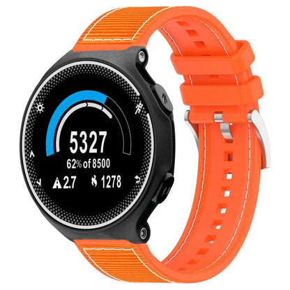 Bracelet de montre hybride en nylon tressé et silicone xDfind, For Garmin Fenix 8/7X/6X/5X 26mm, For Garmin Fenix 8/7/6/5 22mm, For Garmin Forerunner 220/235/735/735XT 20mm, For Garmin Forerunner 35/30/35J 20mm