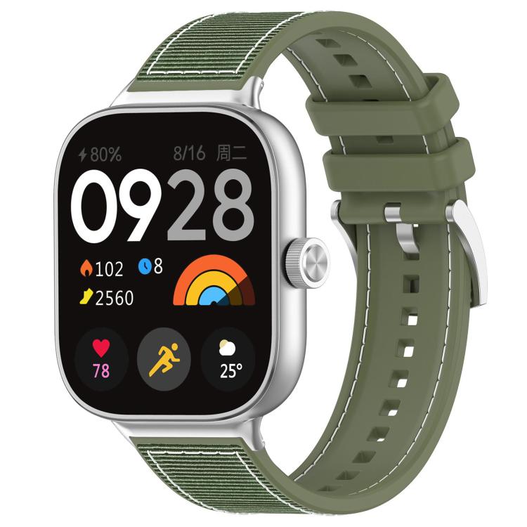 Bracelet de montre hybride en nylon tressé et silicone xDfind, For Xiaomi Band 9 Pro/Redmi Watch6/5/4 20mm, For Redmi Watch 3 Active/Watch 3 Lite 20mm, For Redmi Watch 3 20mm