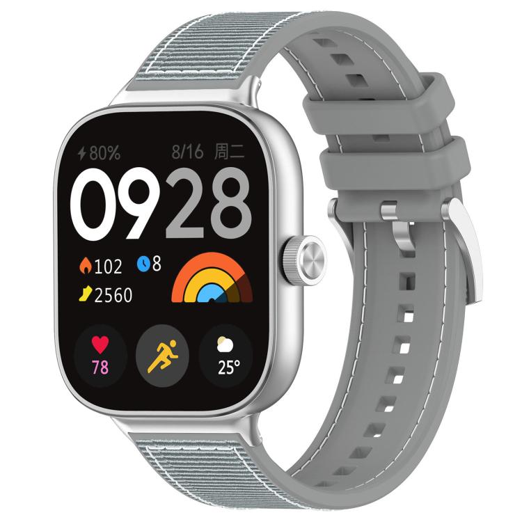 Bracelet de montre hybride en nylon tressé et silicone xDfind, For Xiaomi Band 9 Pro/Redmi Watch6/5/4 20mm, For Redmi Watch 3 Active/Watch 3 Lite 20mm, For Redmi Watch 3 20mm