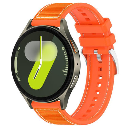 Bracelet de montre hybride en nylon tressé et silicone xDfind, For Galaxy Watch Ultra2 2026 / 2025 / 1 2024 22mm, For Galaxy Watch 7 / 6 / 5 / FE 20mm