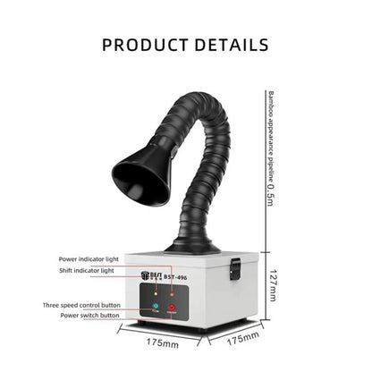 BEST BST-496 Small Smoke Purifying and Exhausting Machine