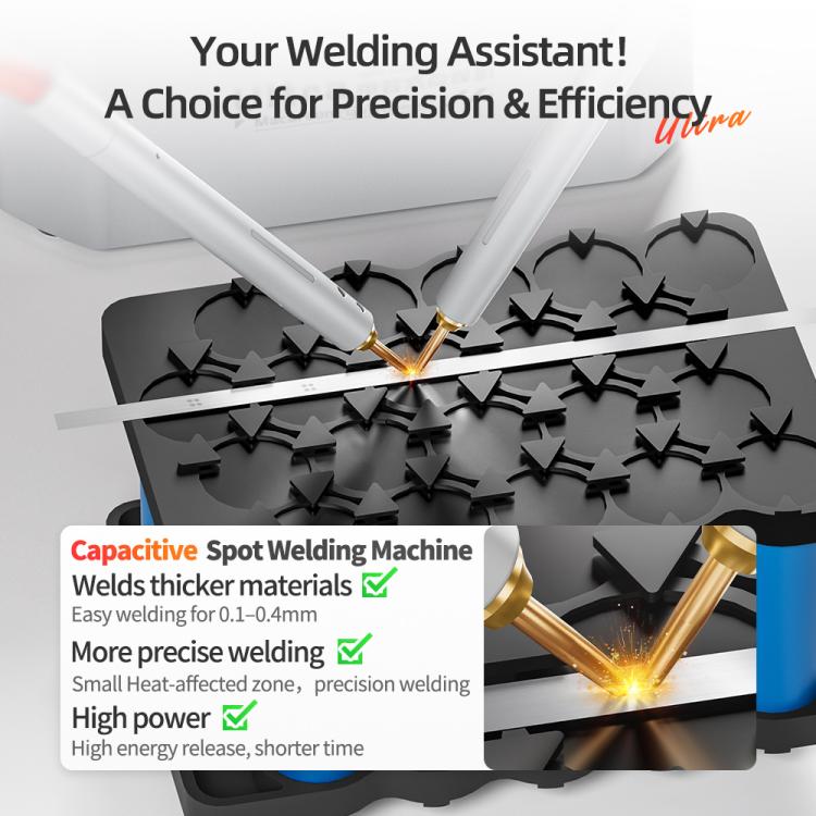 Qianli Macaron Ultra Capacitive Battery Spot Welding Machine for 0.1-0.4mm Thick Nickel Sheet
