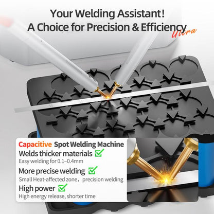 Qianli Macaron Ultra Capacitive Battery Spot Welding Machine for 0.1-0.4mm Thick Nickel Sheet