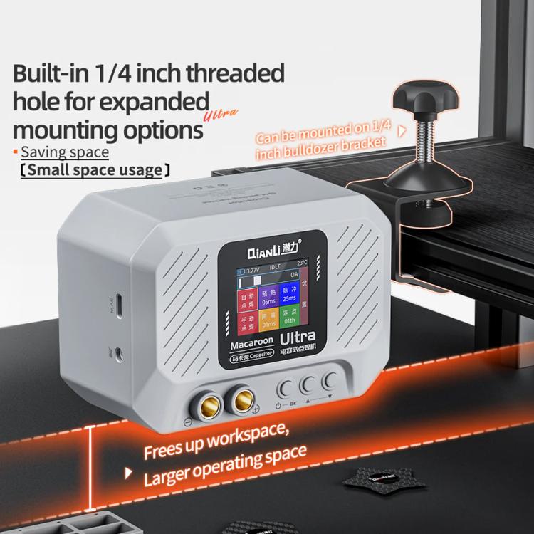 Qianli Macaron Ultra Capacitive Battery Spot Welding Machine for 0.1-0.4mm Thick Nickel Sheet