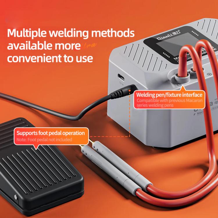 Qianli Macaron Ultra Capacitive Battery Spot Welding Machine for 0.1-0.4mm Thick Nickel Sheet