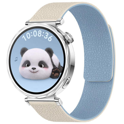 Bracelet de montre magnétique en silicone à texture litchi xDfind, 18mm, 20mm, 22mm, 14mm