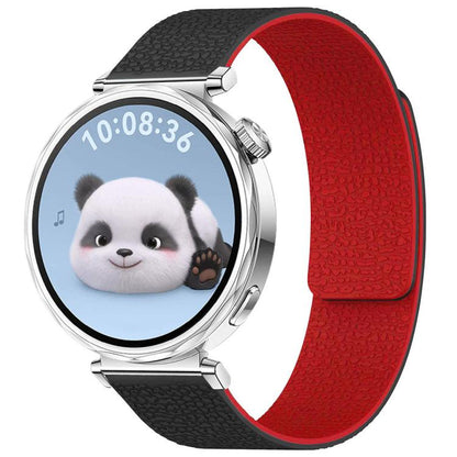 Bracelet de montre magnétique en silicone à texture litchi xDfind, 18mm, 20mm, 22mm, 14mm