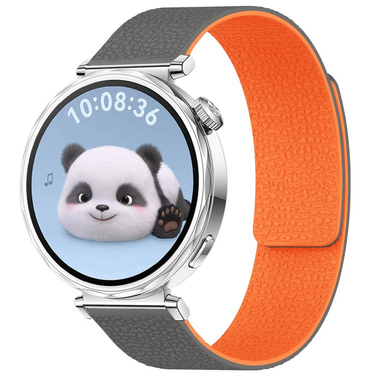 Bracelet de montre magnétique en silicone à texture litchi xDfind, 18mm, 20mm, 22mm, 14mm