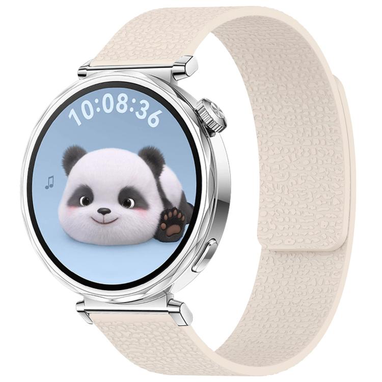 Bracelet de montre magnétique en silicone à texture litchi xDfind, 18mm, 20mm, 22mm, 14mm