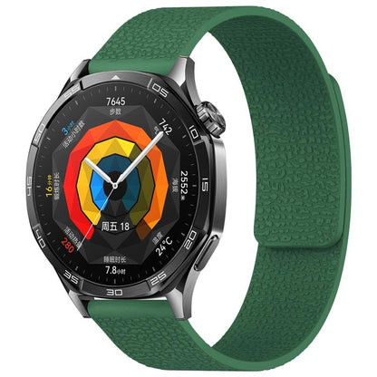 Bracelet de montre magnétique en silicone à texture litchi xDfind, 18mm, 20mm, 22mm, 14mm
