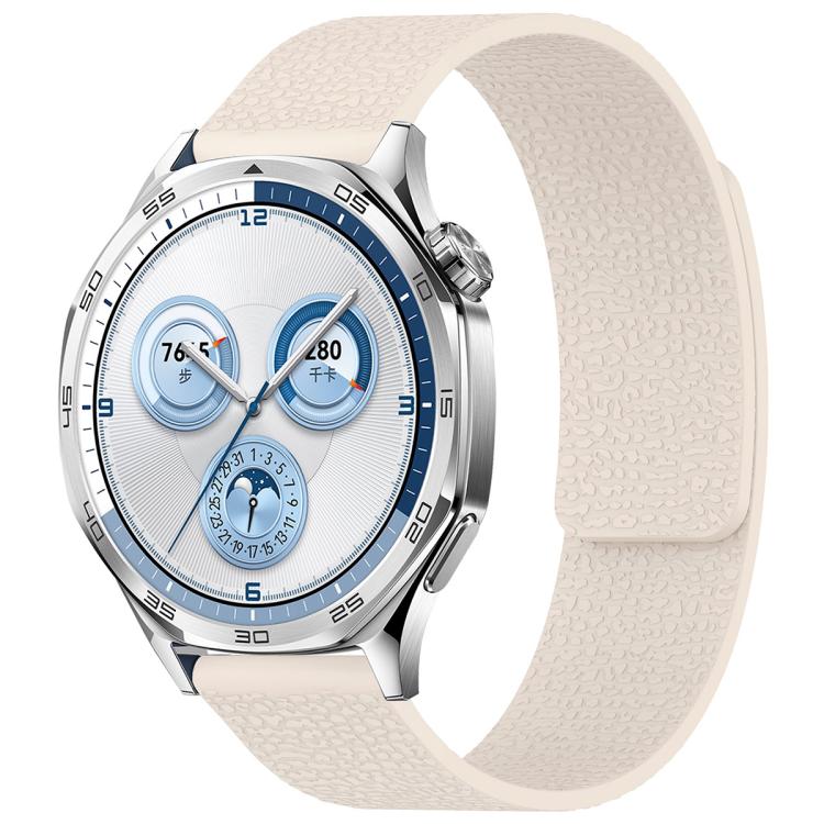 Bracelet de montre magnétique en silicone à texture litchi xDfind, 18mm, 20mm, 22mm, 14mm