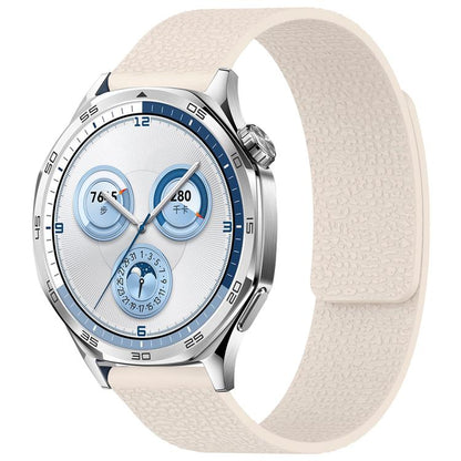 Bracelet de montre magnétique en silicone à texture litchi xDfind, 18mm, 20mm, 22mm, 14mm