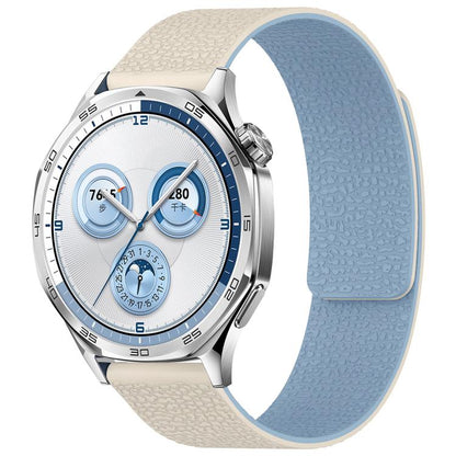 Bracelet de montre magnétique en silicone à texture litchi xDfind, 18mm, 20mm, 22mm, 14mm