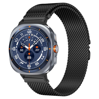 Bracelet de montre xDfind en acier inoxydable avec boucle parachute milanaise, For Samsung Galaxy Watch Ultra / Ultra 2025, For Samsung Galaxy Watch8 / Wacth8 Classic 22mm