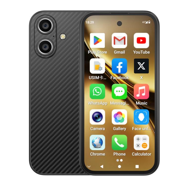 Q333, 4 Go + 64 Go, écran 3,97 pouces, Android 12, processeur Mediatek MT6762 Octa-Core, réseau : 4G, double SIM
