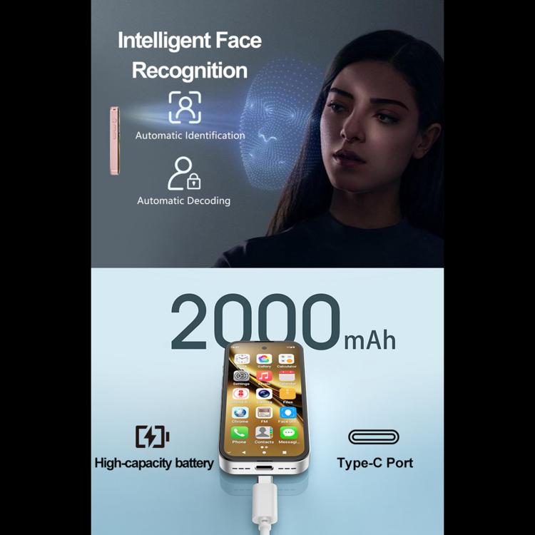 Q333, 4 Go + 64 Go, écran 3,97 pouces, Android 12, processeur Mediatek MT6762 Octa-Core, réseau : 4G, double SIM