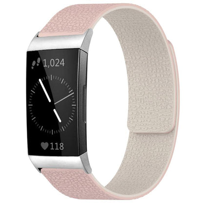 Bracelet de montre magnétique en silicone à texture litchi xDfind, For Fitbit Charge 5 / Charge 6, For Fitbit Versa 4/Versa3/Sense2/Sense, For Fitbit Inspire 2 / Ace 3, For Fitbit Charge 4 / Charge 3