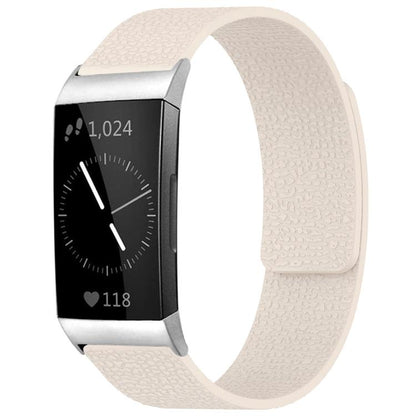 Bracelet de montre magnétique en silicone à texture litchi xDfind, For Fitbit Charge 5 / Charge 6, For Fitbit Versa 4/Versa3/Sense2/Sense, For Fitbit Inspire 2 / Ace 3, For Fitbit Charge 4 / Charge 3