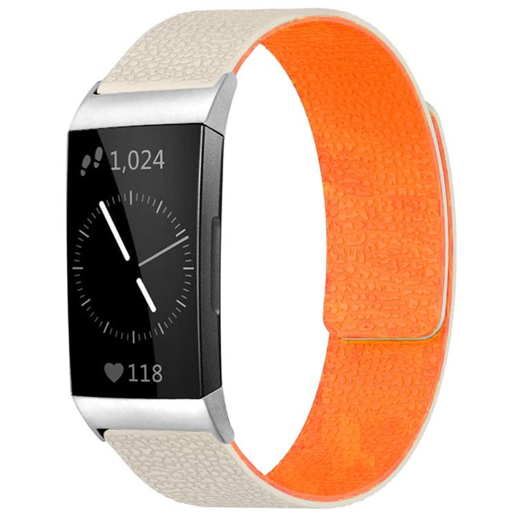 Bracelet de montre magnétique en silicone à texture litchi xDfind, For Fitbit Charge 5 / Charge 6, For Fitbit Versa 4/Versa3/Sense2/Sense, For Fitbit Inspire 2 / Ace 3, For Fitbit Charge 4 / Charge 3