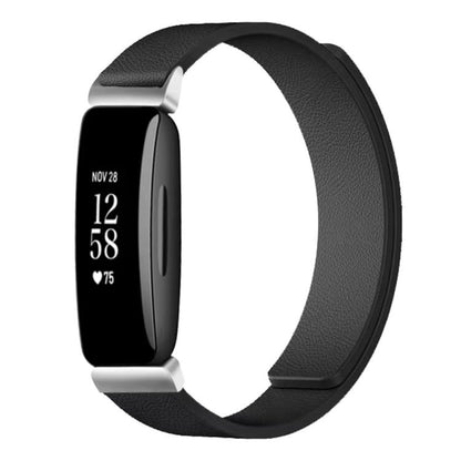 Bracelet de montre magnétique en silicone à texture litchi xDfind, For Fitbit Charge 5 / Charge 6, For Fitbit Versa 4/Versa3/Sense2/Sense, For Fitbit Inspire 2 / Ace 3, For Fitbit Charge 4 / Charge 3