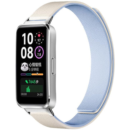 Bracelet de montre magnétique en silicone à texture litchi xDfind, For Huawei Watch Fit4 / Fit4 Pro / Fit3, For Huawei Band 10 / 9 / 8