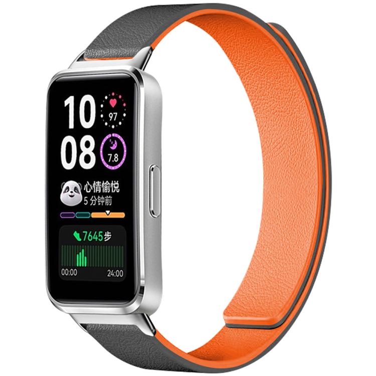 Bracelet de montre magnétique en silicone à texture litchi xDfind, For Huawei Watch Fit4 / Fit4 Pro / Fit3, For Huawei Band 10 / 9 / 8