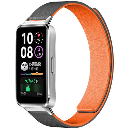 Bracelet de montre magnétique en silicone à texture litchi xDfind, For Huawei Watch Fit4 / Fit4 Pro / Fit3, For Huawei Band 10 / 9 / 8