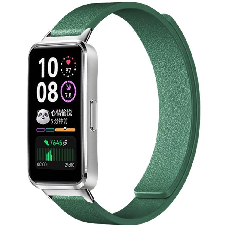 Bracelet de montre magnétique en silicone à texture litchi xDfind, For Huawei Watch Fit4 / Fit4 Pro / Fit3, For Huawei Band 10 / 9 / 8