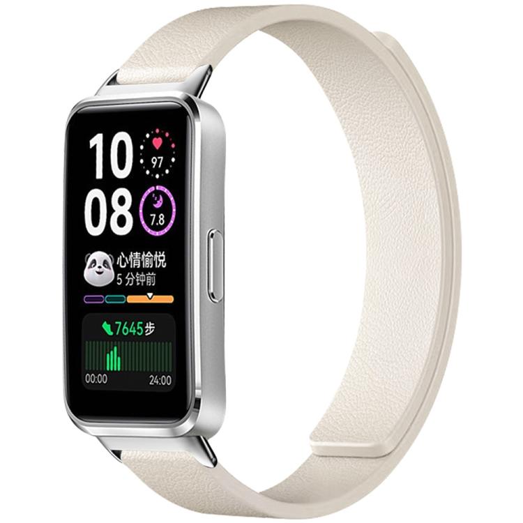 Bracelet de montre magnétique en silicone à texture litchi xDfind, For Huawei Watch Fit4 / Fit4 Pro / Fit3, For Huawei Band 10 / 9 / 8