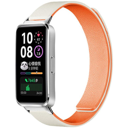 Bracelet de montre magnétique en silicone à texture litchi xDfind, For Huawei Watch Fit4 / Fit4 Pro / Fit3, For Huawei Band 10 / 9 / 8