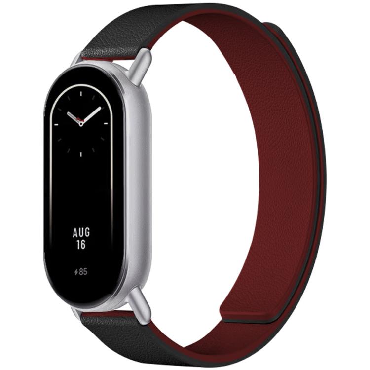 Bracelet de montre magnétique en silicone à texture litchi xDfind, For Xiaomi Band 10 Pro/9 Pro/Redmi Watch 6/5/4, For Xiaomi Smart Bnad 10 / 9 / 8, For Redmi Watch 3 Active/Watch 3 Lite, For Redmi Watch 3