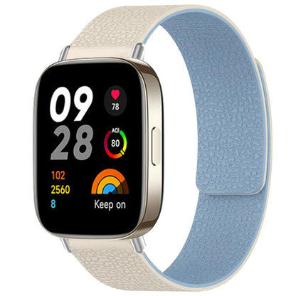 Bracelet de montre magnétique en silicone à texture litchi xDfind, For Xiaomi Band 10 Pro/9 Pro/Redmi Watch 6/5/4, For Xiaomi Smart Bnad 10 / 9 / 8, For Redmi Watch 3 Active/Watch 3 Lite, For Redmi Watch 3