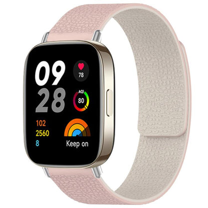 Bracelet de montre magnétique en silicone à texture litchi xDfind, For Xiaomi Band 10 Pro/9 Pro/Redmi Watch 6/5/4, For Xiaomi Smart Bnad 10 / 9 / 8, For Redmi Watch 3 Active/Watch 3 Lite, For Redmi Watch 3