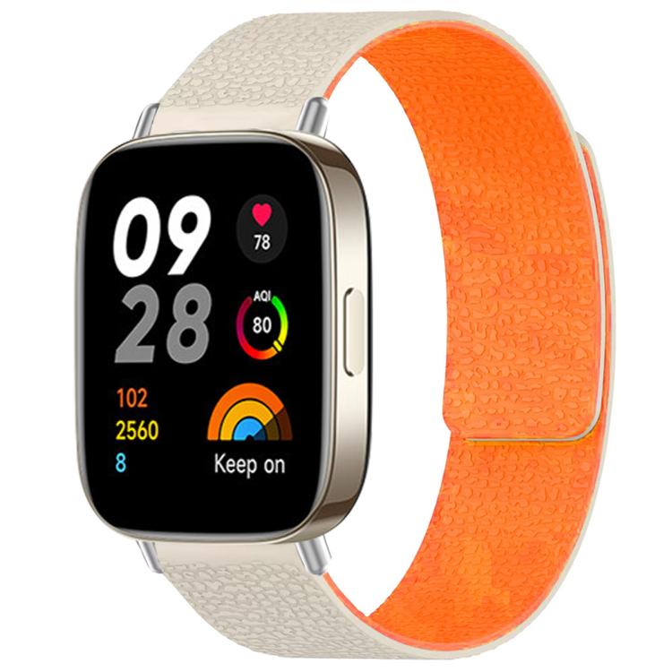 Bracelet de montre magnétique en silicone à texture litchi xDfind, For Xiaomi Band 10 Pro/9 Pro/Redmi Watch 6/5/4, For Xiaomi Smart Bnad 10 / 9 / 8, For Redmi Watch 3 Active/Watch 3 Lite, For Redmi Watch 3