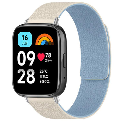 Bracelet de montre magnétique en silicone à texture litchi xDfind, For Xiaomi Band 10 Pro/9 Pro/Redmi Watch 6/5/4, For Xiaomi Smart Bnad 10 / 9 / 8, For Redmi Watch 3 Active/Watch 3 Lite, For Redmi Watch 3