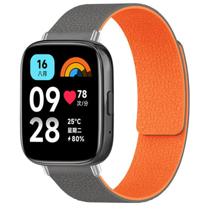 Bracelet de montre magnétique en silicone à texture litchi xDfind, For Xiaomi Band 10 Pro/9 Pro/Redmi Watch 6/5/4, For Xiaomi Smart Bnad 10 / 9 / 8, For Redmi Watch 3 Active/Watch 3 Lite, For Redmi Watch 3