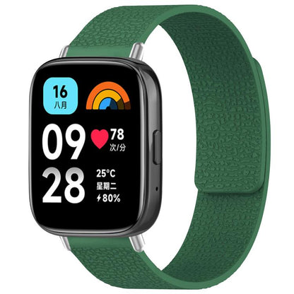 Bracelet de montre magnétique en silicone à texture litchi xDfind, For Xiaomi Band 10 Pro/9 Pro/Redmi Watch 6/5/4, For Xiaomi Smart Bnad 10 / 9 / 8, For Redmi Watch 3 Active/Watch 3 Lite, For Redmi Watch 3