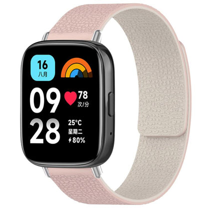 Bracelet de montre magnétique en silicone à texture litchi xDfind, For Xiaomi Band 10 Pro/9 Pro/Redmi Watch 6/5/4, For Xiaomi Smart Bnad 10 / 9 / 8, For Redmi Watch 3 Active/Watch 3 Lite, For Redmi Watch 3