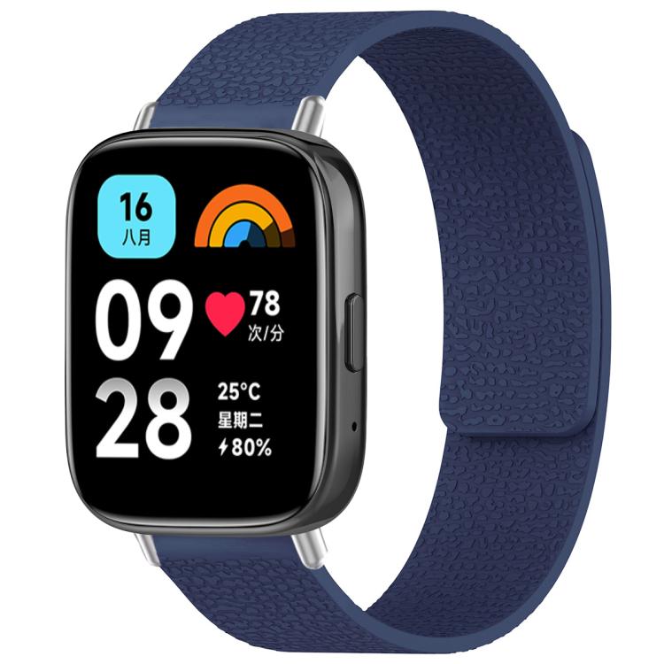 Bracelet de montre magnétique en silicone à texture litchi xDfind, For Xiaomi Band 10 Pro/9 Pro/Redmi Watch 6/5/4, For Xiaomi Smart Bnad 10 / 9 / 8, For Redmi Watch 3 Active/Watch 3 Lite, For Redmi Watch 3