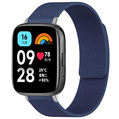 Bracelet de montre magnétique en silicone à texture litchi xDfind, For Xiaomi Band 10 Pro/9 Pro/Redmi Watch 6/5/4, For Xiaomi Smart Bnad 10 / 9 / 8, For Redmi Watch 3 Active/Watch 3 Lite, For Redmi Watch 3