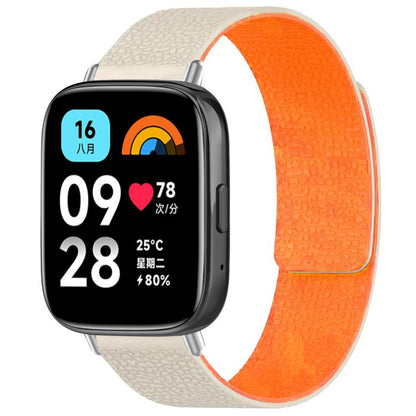 Bracelet de montre magnétique en silicone à texture litchi xDfind, For Xiaomi Band 10 Pro/9 Pro/Redmi Watch 6/5/4, For Xiaomi Smart Bnad 10 / 9 / 8, For Redmi Watch 3 Active/Watch 3 Lite, For Redmi Watch 3